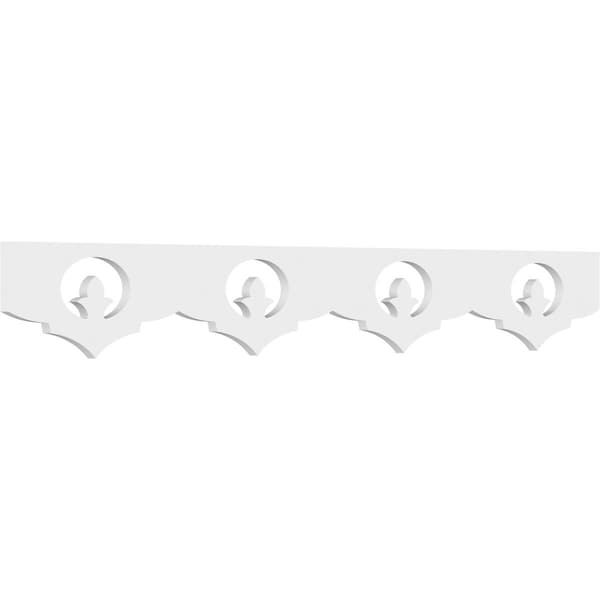 Ekena Millwork Gibralter Architectural Grade PVC Running Trim, 6"H x 5/8"P x 48"L RUNP06X0625X48GIB - main